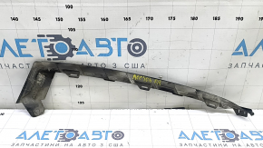 Front bumper molding, lower right, Honda Accord 18-20, gloss black, scratches