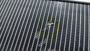 The heater radiator of the Toyota Prius 50 16-22 is dented