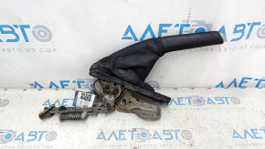 Parking brake lever VW Passat b7 12-15 USA leather, rust, scratches