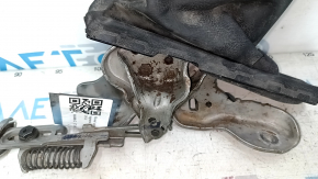 Parking brake lever VW Passat b7 12-15 USA leather, rust, scratches