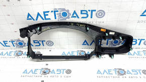Ford Explorer 20-24 black, worn front panel air vent trim, left