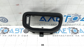 Right front panel air vent trim for Ford Explorer 20-24, black, scratches