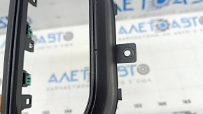 Right front panel air vent trim for Ford Explorer 20-24, black, scratches
