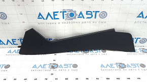 Lower left center console trim for Ford Explorer 20-24, black, scratched