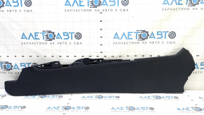 Left side center console trim for Honda Accord 18-22, black, scratches
