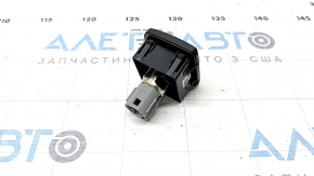 Rear center console cigarette lighter for Ford Explorer 20-23 with cover, scratches