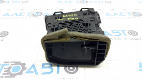 Ford Explorer 20-23 black center right front panel air duct deflector, crack in mount