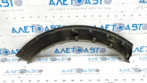Rear left fender arch trim for Ford Explorer 20-23 on the fender, structure, scratches, broken fastening
