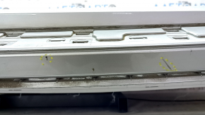 Rear bumper, upper part, Ford Explorer 20-23, silver, scratches, broken fasteners