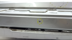 Rear bumper, upper part, Ford Explorer 20-23, silver, scratches, broken fasteners
