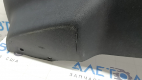 Front lower bumper for Ford Explorer 20-24 without parking sensors, radar and bumper trim, structure, scratches