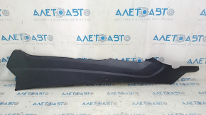 Ford Fusion mk5 17-20 center console trim, right side, lower, black, scratches, broken fasteners
