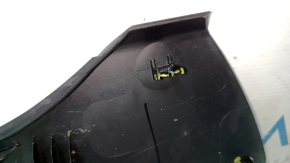 Ford Fusion mk5 17-20 center console trim, right side, lower, black, scratches, broken fasteners