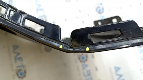 Bare rear bumper Polestar 2 21-25 black 019, bent, scratches