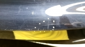 Bare rear bumper Polestar 2 21-25 black 019, bent, scratches