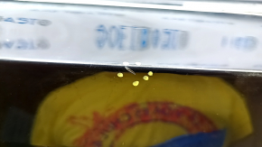 Bare rear bumper Polestar 2 21-25 black 019, bent, scratches