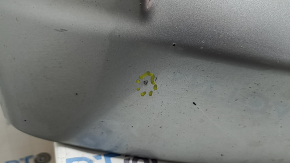 Front bumper, upper part, Ford Explorer 20-23, without parking sensors, silver, cracked, dented, scratches