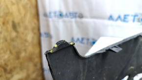 Polestar 2 21-25 rear bumper lip, structure, under parking sensors, crack, missing element, broken mount