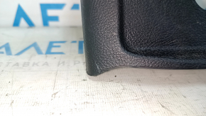 Rear center console trim for Ford Fusion mk5 17-20, black, under the deflector, scratches