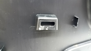 Left center console trim for Ford Explorer 20-24, black, scratch, crack in mount, dented mount