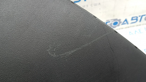 Left center console trim for Ford Explorer 20-24, black, scratch, crack in mount, dented mount