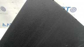 Left center console trim for Ford Explorer 20-24, black, scratch, crack in mount, dented mount