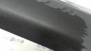 Lower front left door trim for Ford Explorer 20-24, structure, with chrome molding, scratches, worn