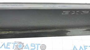 Lower front right door trim for Ford Explorer 20-23, structure, with chrome molding, scratches, worn