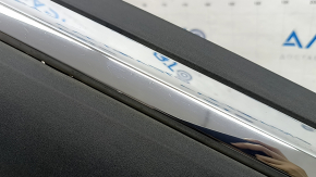 Lower front right door trim for Ford Explorer 20-23, structure, with chrome molding, scratches, worn