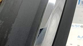 Lower rear left door trim for Ford Explorer 20-23 with chrome molding, scratches