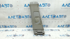 Left upper center pillar trim for Lexus CT200h 11-13, gray, worn, dry-cleanable, scratches