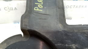 Left front subframe guard for Polestar 2 21-25, scuffed and scratched