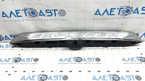 Ford Explorer 20-23 chrome trunk door molding for the camera, scratches