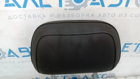 Rear right headrest for VW Tiguan 18-21, black, leather, dry-cleanable, sooty