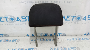 Rear right headrest for VW Tiguan 18-21, black, leather, dry-cleanable, sooty