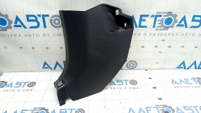 Front lower left pillar trim for Lexus CT200h 11-14, black, worn, scratches