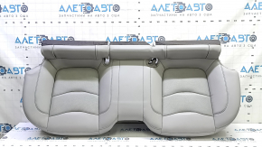 Chevrolet Volt 16 rear seat bottom trim, gray leather with blue stitching