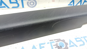 Front right door sill plate for Lexus CT200h 11-17, black, worn