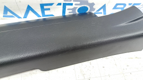 Front right door sill plate for Lexus CT200h 11-17, black, worn
