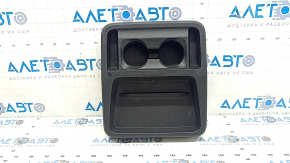 Central console cup holders 2nd row Ford Explorer 20-23 black, scratches