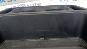Central console cup holders 2nd row Ford Explorer 20-23 black, scratches