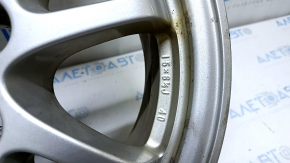 Wheel rim R15x6.5J ET40 Toyota Prius 50 16-22 curb