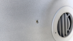 Ford Explorer 20-23 headliner without sunroof, gray, tear, scratches, needs dry cleaning