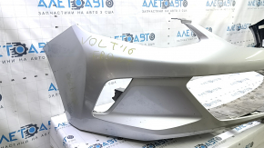 Front bumper bare Chevrolet Volt 16 - silver, scratches, dented
