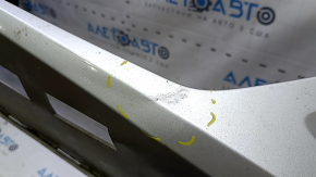 Front bumper bare Chevrolet Volt 16 - silver, scratches, dented