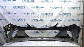 Front bumper bare Chevrolet Volt 16 - silver, scratches, dented