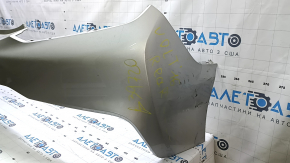 Rear bumper bare upper Chevrolet Volt 16- silver, broken fasteners, dented