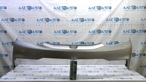 Rear bumper bare upper Chevrolet Volt 16- silver, broken fasteners, dented