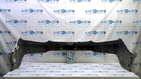 Rear bumper bare upper Chevrolet Volt 16- silver, broken fasteners, dented
