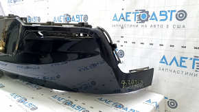 Chevrolet Volt 16 rear bare lower bumper - black, broken mount